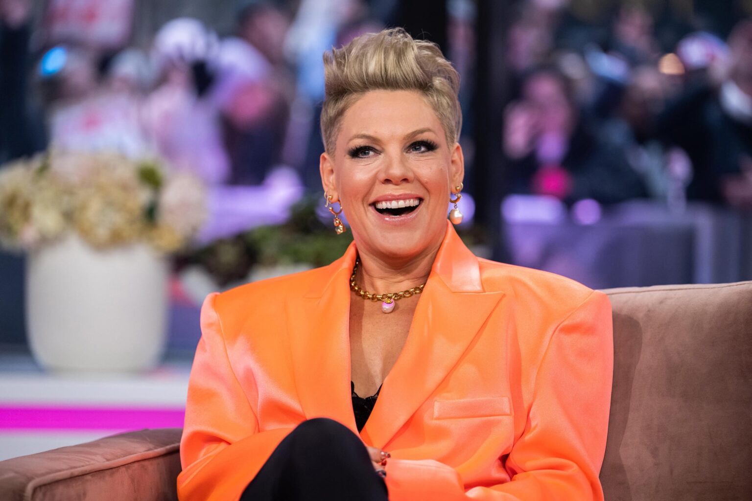 Pink Wears A See Through Banana Bikini On Vacation Fashnfly