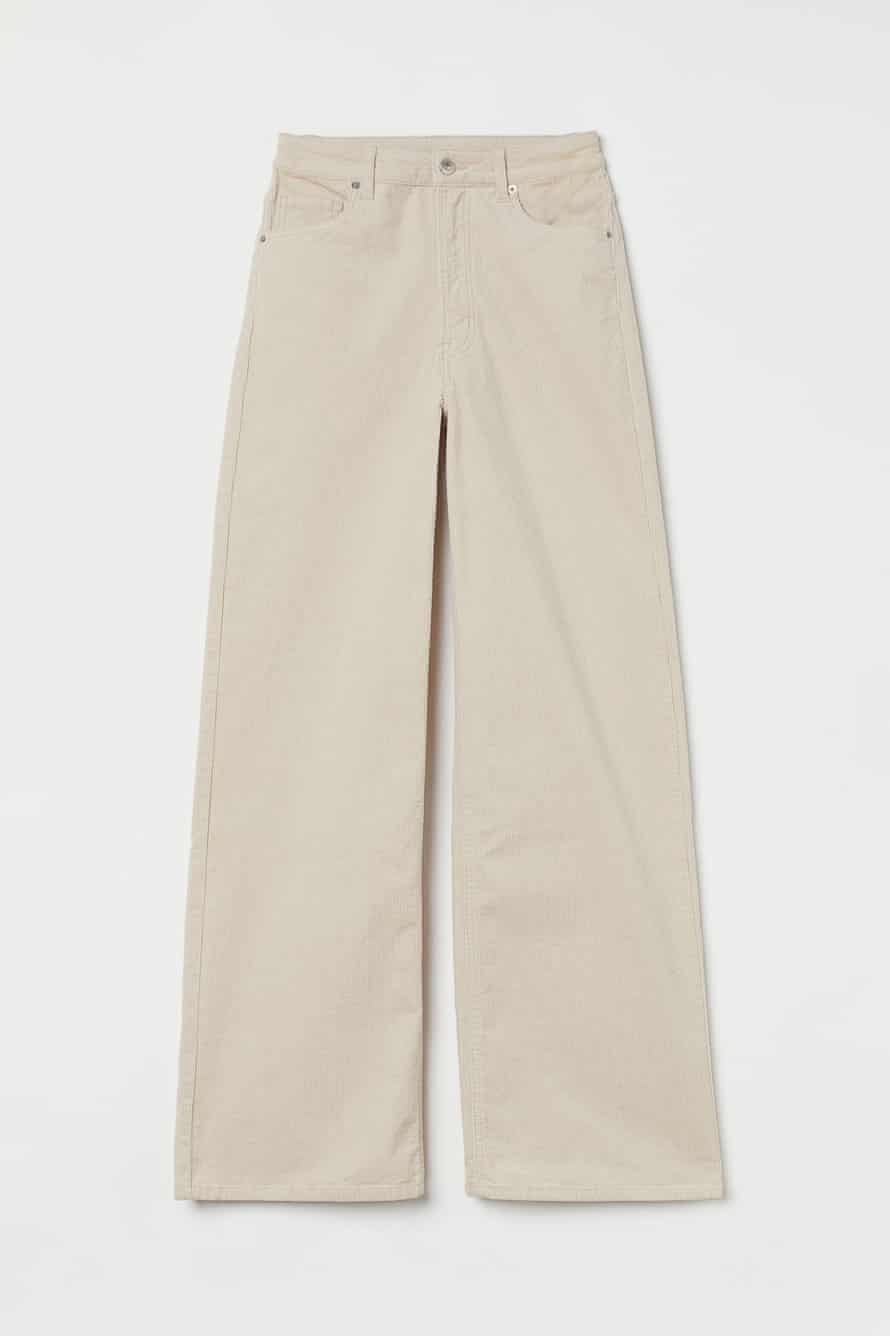 Corduroy trousers £19.99, hm.com