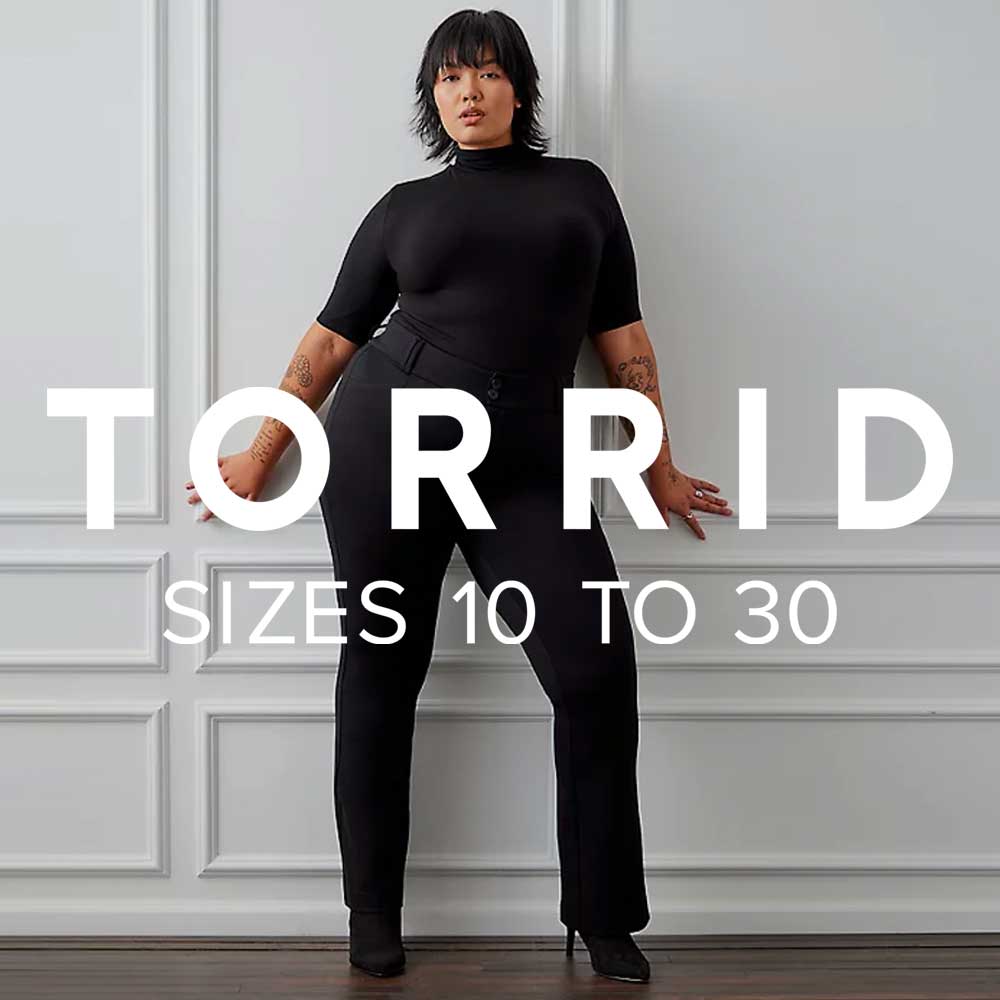TORRID Trendy Plus Size Clothing Store