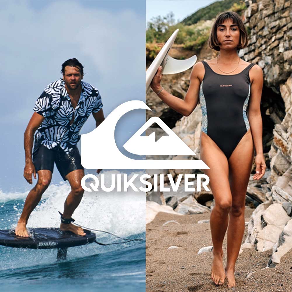 QUIKSILVER Quality Beachwear & Surf Clothing Brand