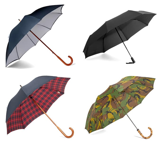 the most stylish umbrellas for men
