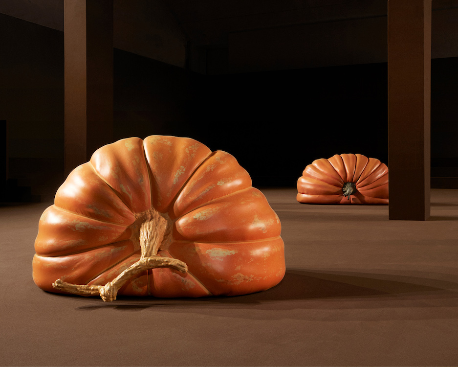  Pumpkins by Anthea Hamilton.