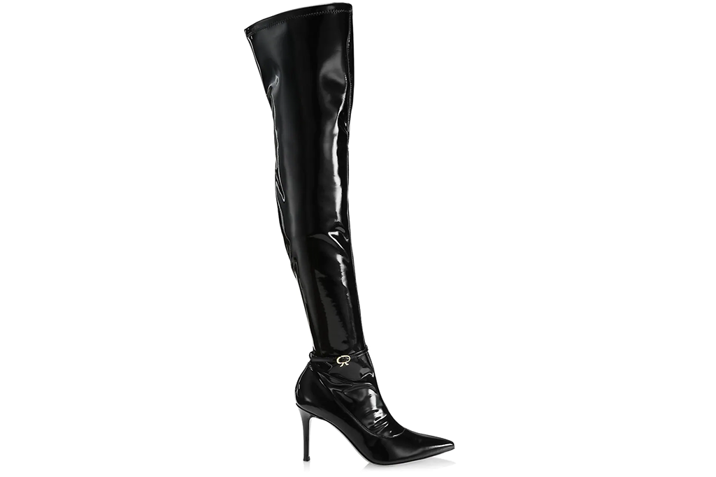 Gianvito Rossi Ribbon Cuissard Over-The-Knee Boots