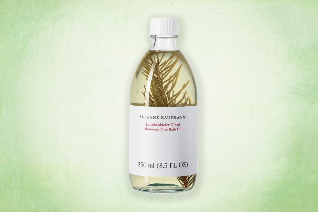 Mountain Pine bath oil, $81 at SusanneKaufmann.com