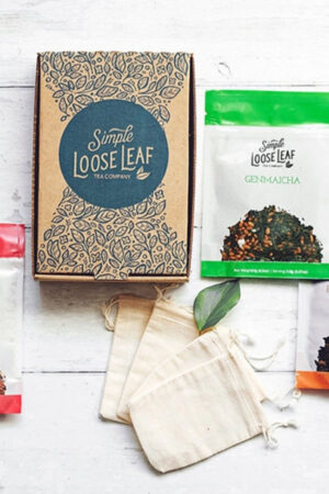 Simple Loose Leaf Tea subscription gift.