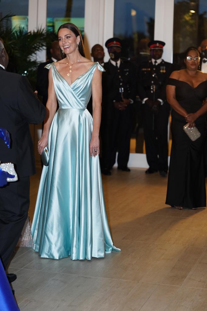 Kate Middleton, philippa Lepley dress, galss slippers, March 25 2022