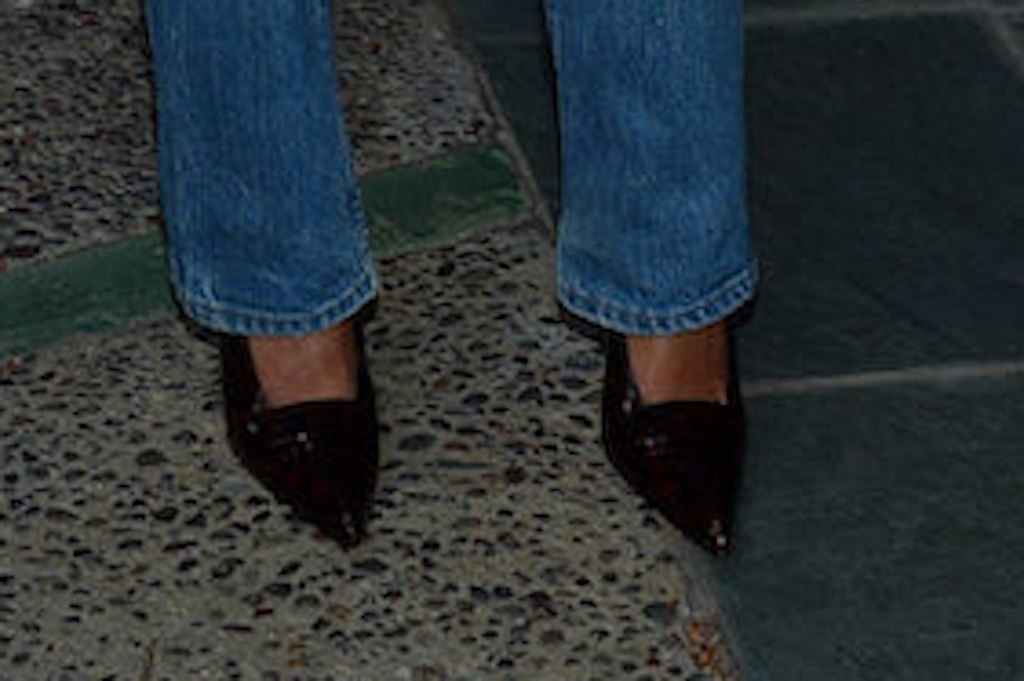 Zoe Kravitz, Saint Laurent Pre-Oscar Event, black pumps, March 25 2022