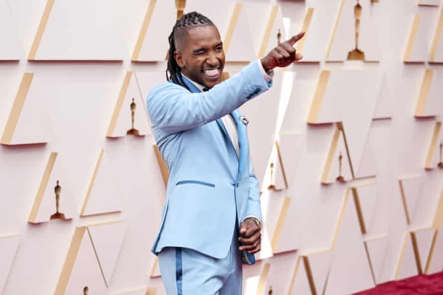 Scott Evans arriving at the 94th Academy Awards