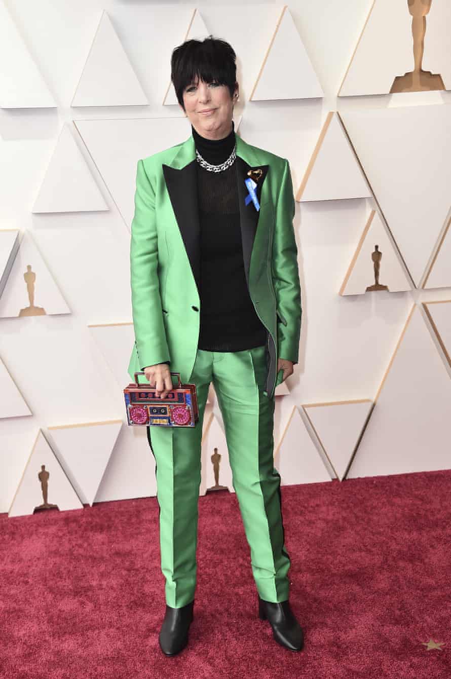 Diane Warren arrives at the Oscars