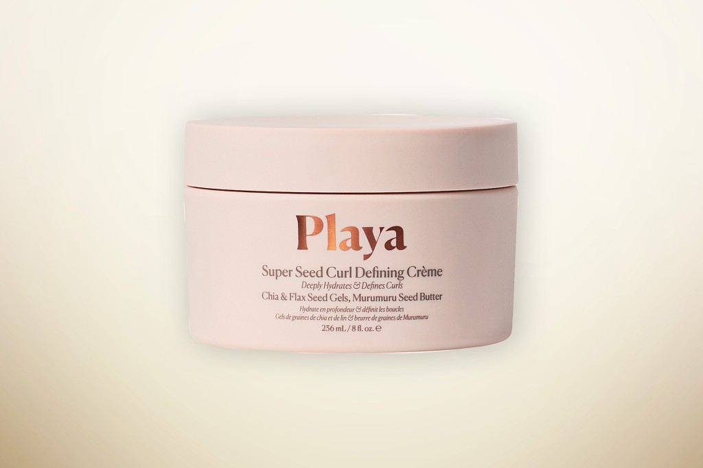 THE COIL-DEFINER: Super Seed Curl Defining Crème, $28 at PlayaBeauty.com