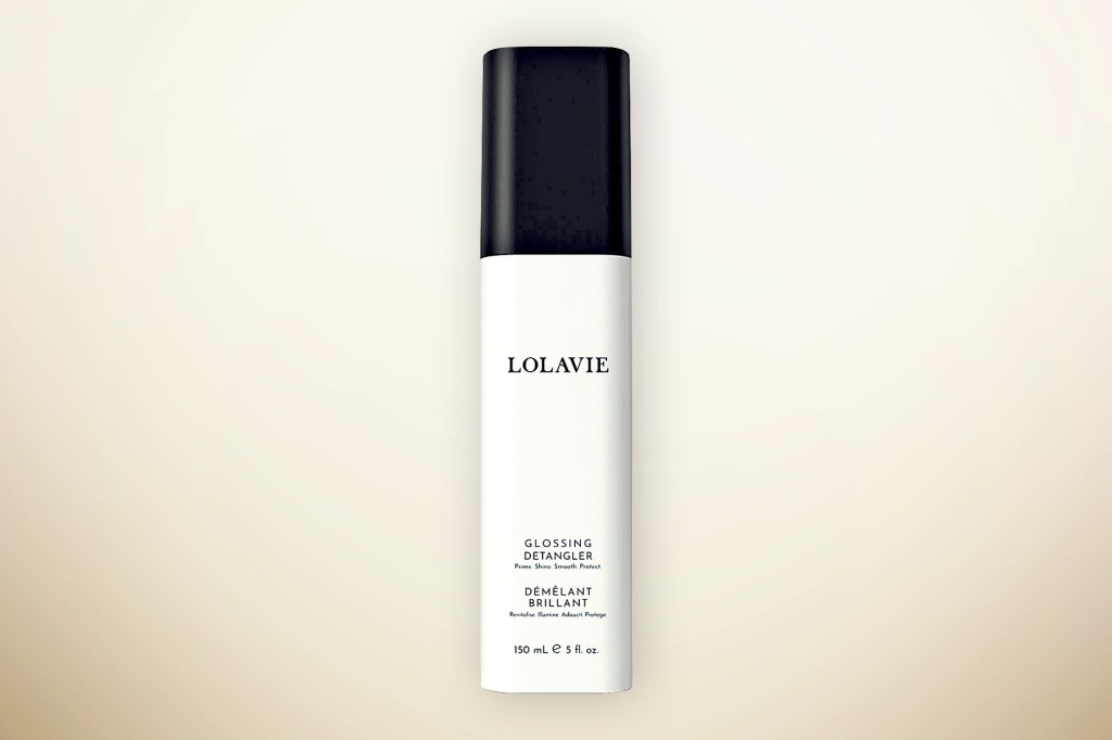 THE KNOT-DETANGLER: Glossing Detangler, $25 at LolaVie.com