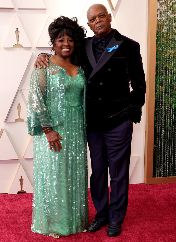 LaTanya Richardson Jackson and Samuel L. Jackson 2022 Oscars