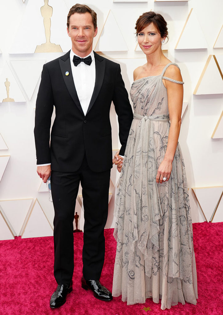 Benedict Cumberbatch and Sophie Hunter  2022 Oscars