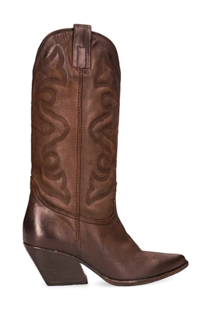 Steve Madden West Brown Leather Boot