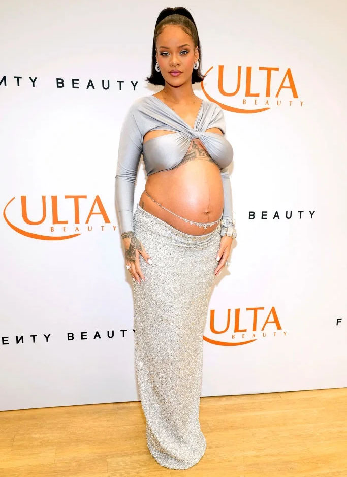 Rihanna Wore Coperni To The Fenty Beauty @ ULTA Beauty Launch