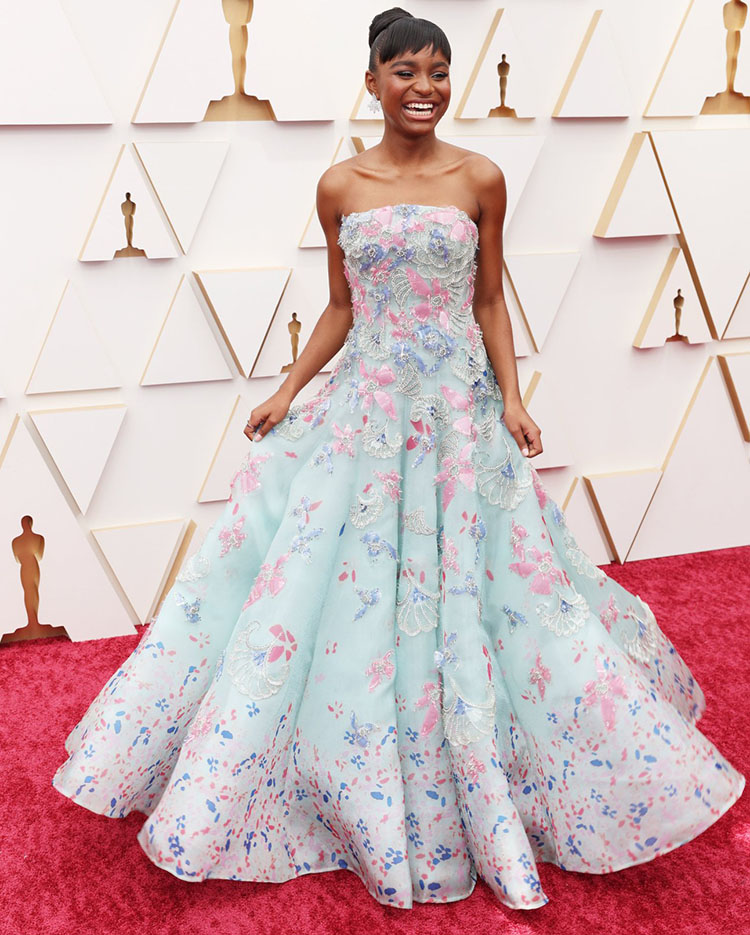 Saniyya Sidney Wore Armani Prive To The 2022 Oscars 
