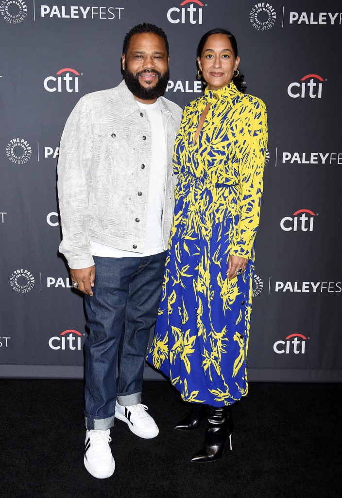 Yara Shahidi at the 39th Annual PaleyFestLA - 'Black-ish' held at the Dolby Theatre on April 3, 2022 in Hollywood, CA. © Janet Gough / AFF-USA.COM. 03 Apr 2022 Pictured: Anthony Anderson and Tracee Ellis Ross. Photo credit: Janet Gough / AFF-USA.COM / MEGA TheMegaAgency.com +1 888 505 6342 (Mega Agency TagID: MEGA844491_046.jpg) [Photo via Mega Agency]