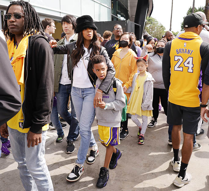 Kelly Rowland, Los Angeles Lakers Game