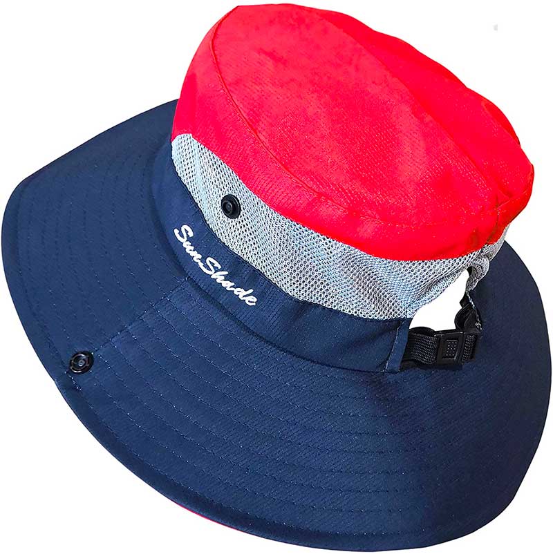 Muryobao Foldable Mesh Wide Brim Bucket Hat