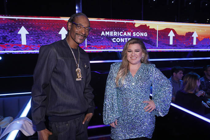 Kelly Clarkson, Snoop Dogg, American Song Contest 