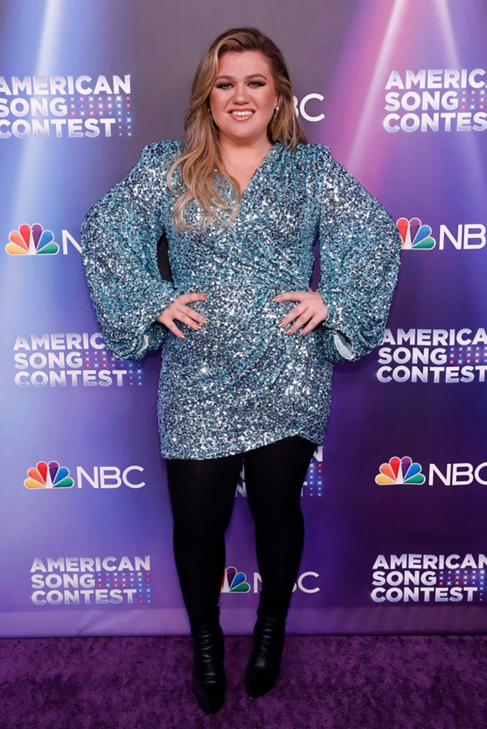 AMERICAN SONG CONTEST -- “The Live Qualifiers Part 3” Episode 103 -- Pictured: Kelly Clarkson -- (Photo by: Trae Patton/NBC)
