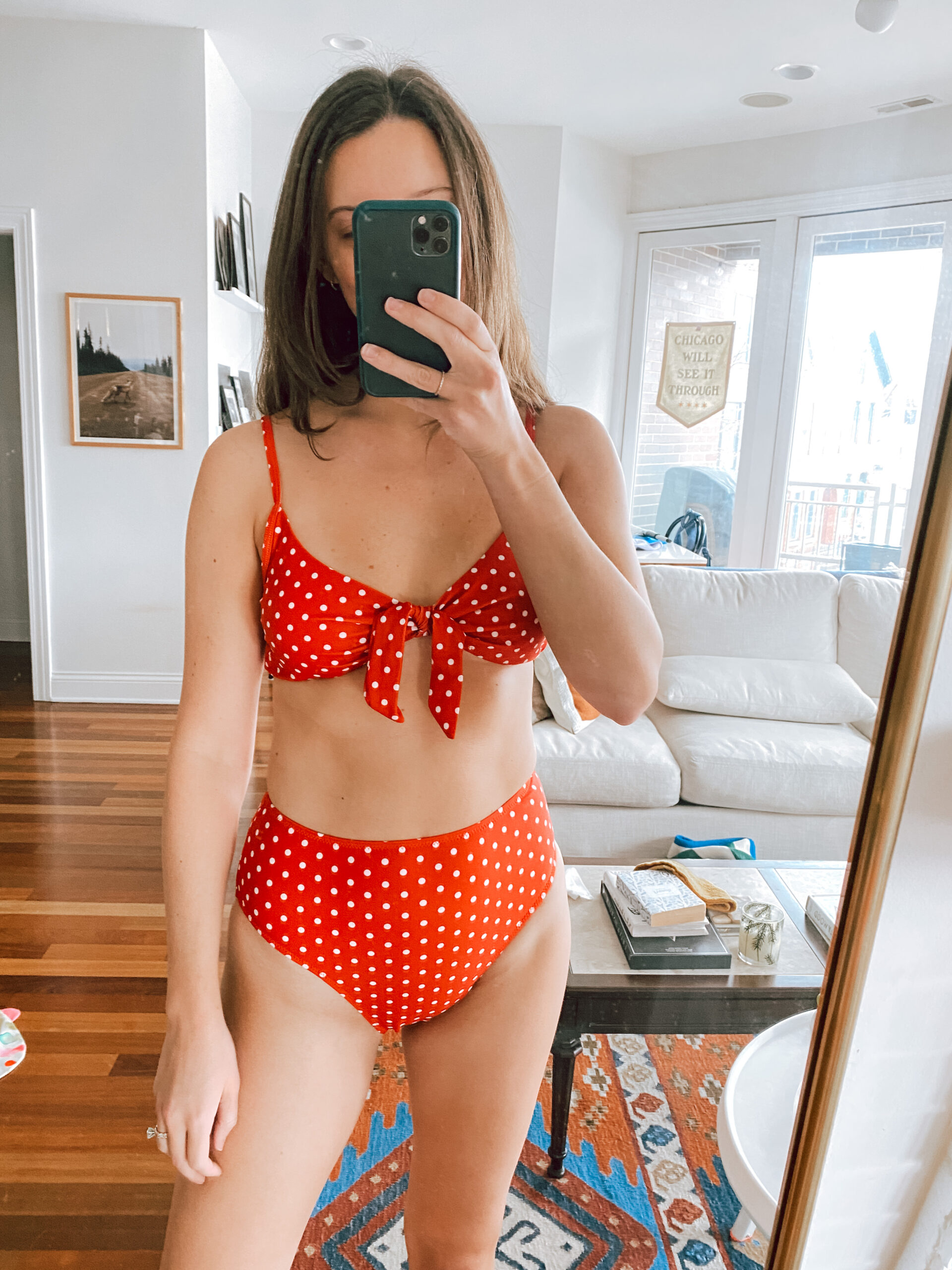 Amazon high-waisted bikini