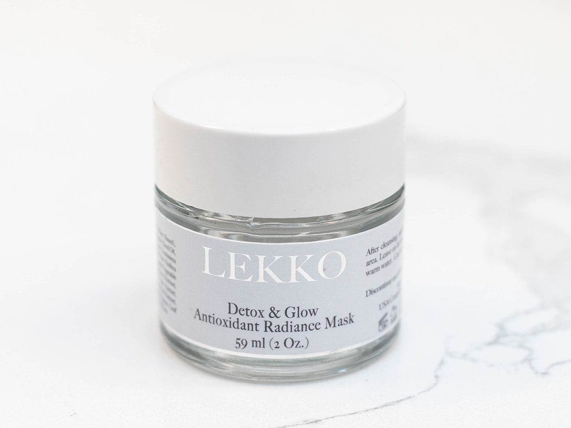 Detox & Glow, Antioxidant Radiance Mask lekko aesthetics danielle augustino luxury vegan skin care