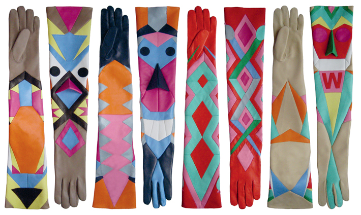 Walter Van Beirendonck CLOUD Gloves, Couture by Thomasine