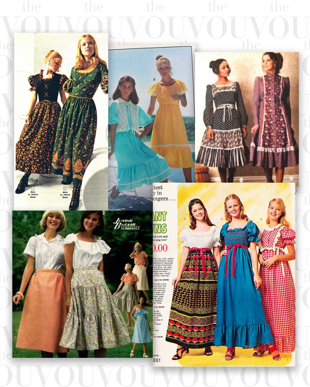 70s Folk Dresses & Peasant Looks