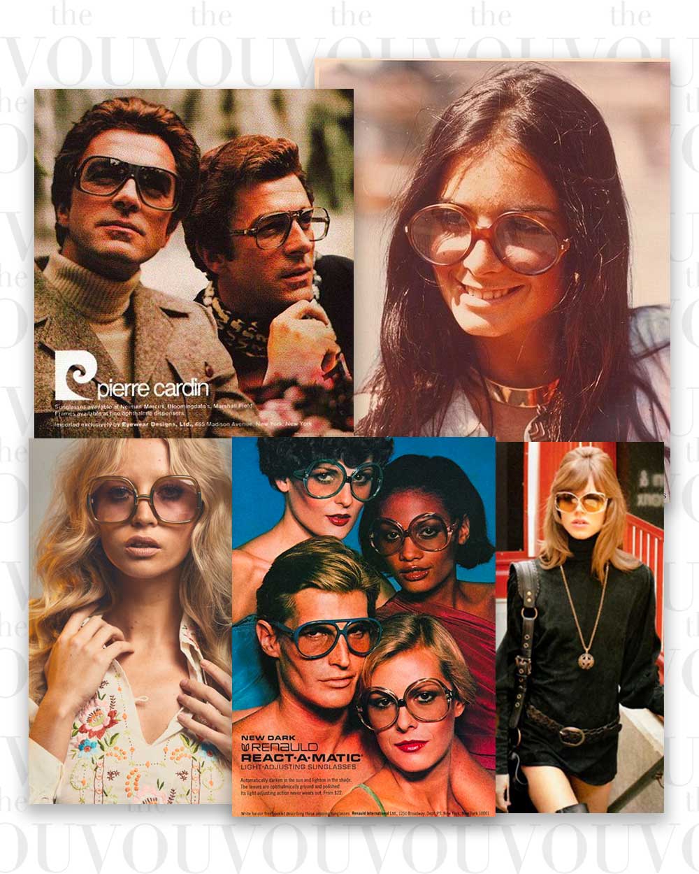 70s Oversized Glasses