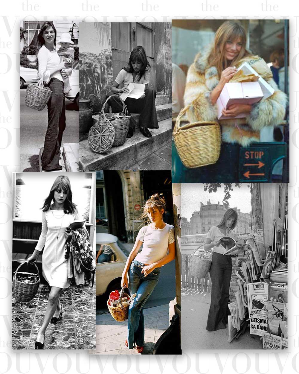Basket Shopping Bags 70s fashion trend