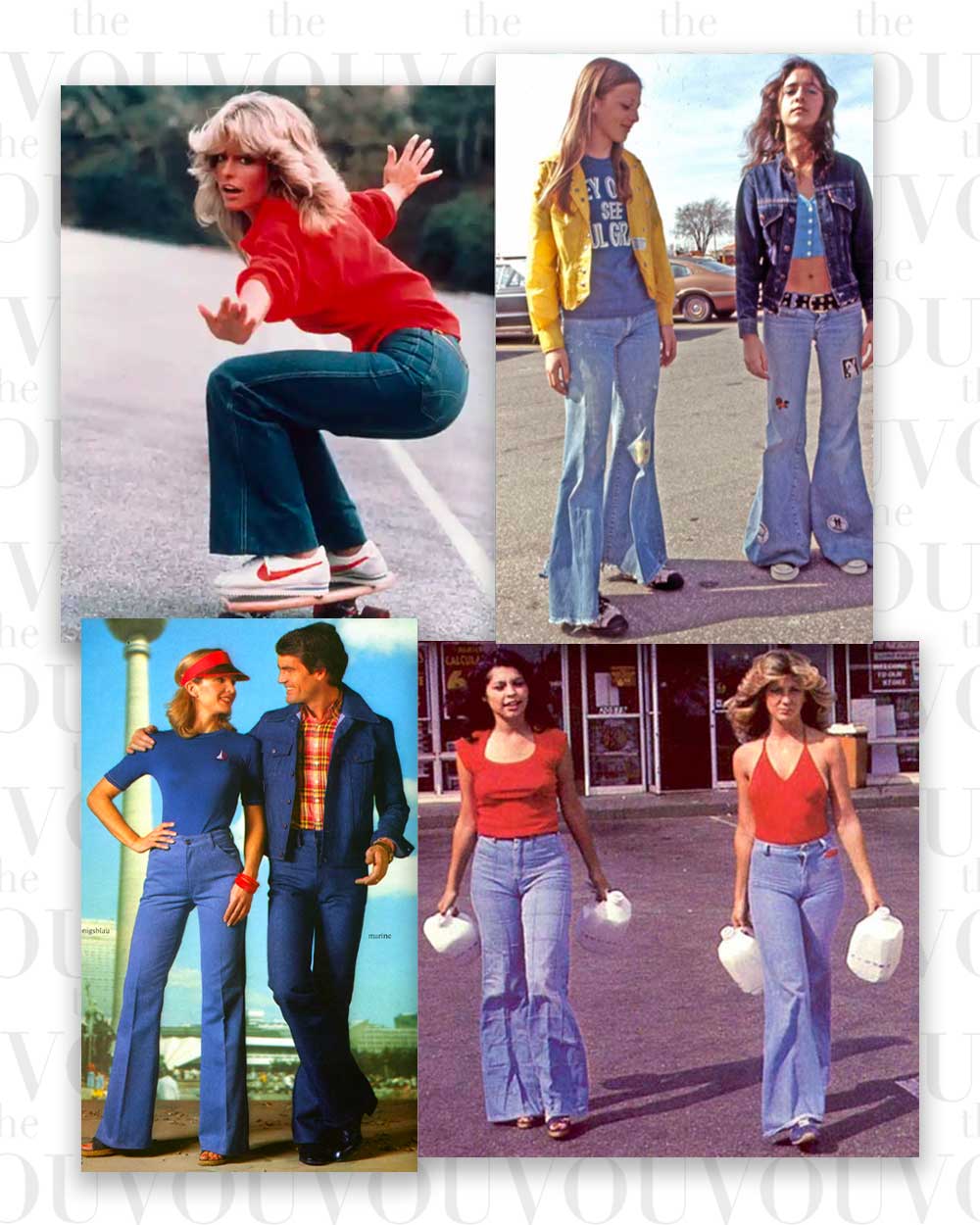 70s Flayed & Flared Jeans