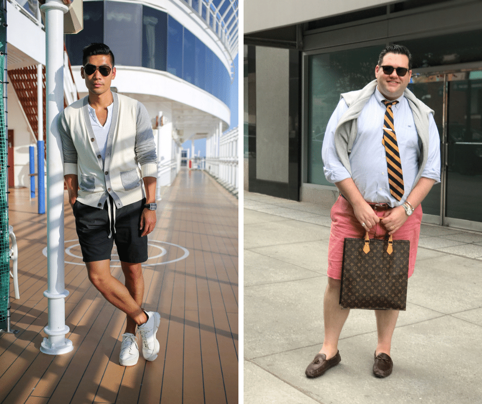 how to wear shorts with a sweater, dressy shorts outfits
