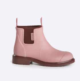 A pink Bobbi Gumboot by Merry People