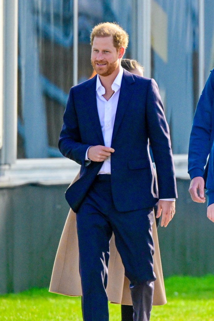 Prince Harry, Duke of Sussex, blue suit, black dress shoes, holland, invictus games,