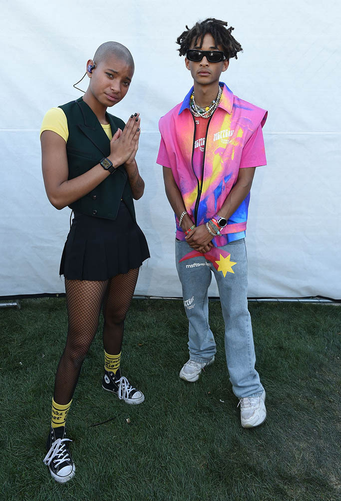 jaden smith, willow smith, coachella revolve festival, MSFTSrep, converse