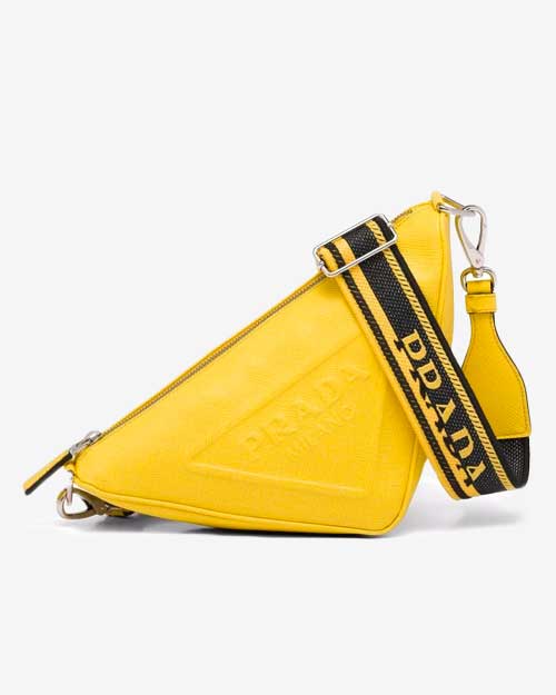 Prada Saffiano Leather Triangle Bag