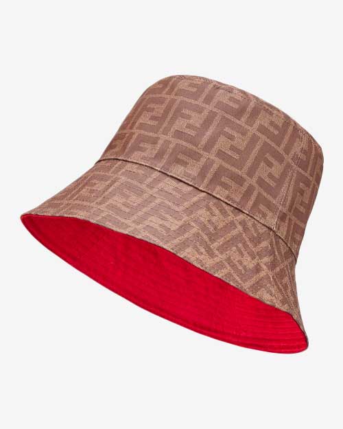 Fendi Reversible FF Motif Bucket Hat