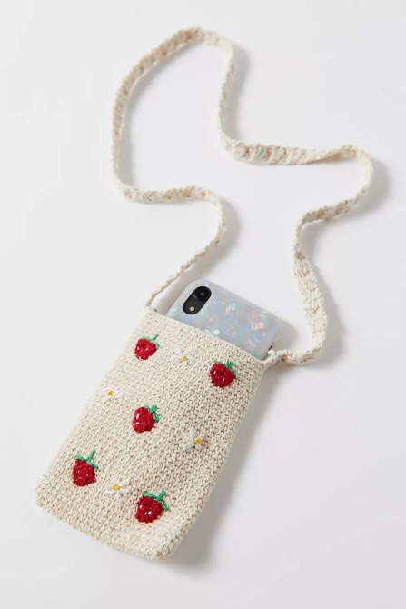 Bex Crochet Crossbody Pouch Urban Outfitters