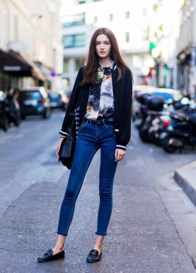 Skinny Jeans and Classic Loafers Best Shoes to Style With Skinny Jeans
