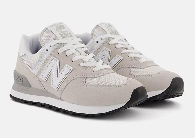 new balance sneakers 574 core, taupe