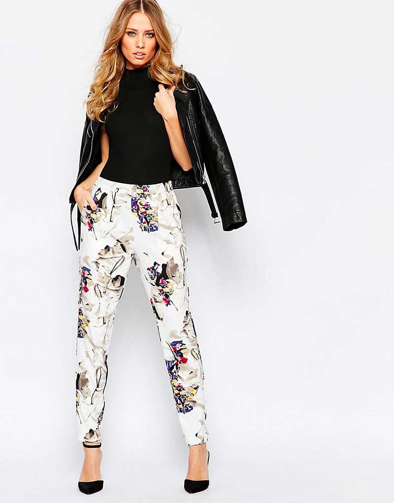 Y.A.S. Prism Pants in Graphic Print