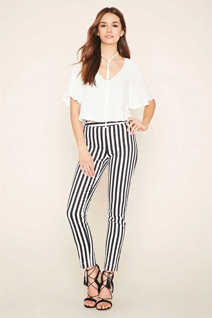Contemporary Striped Pants