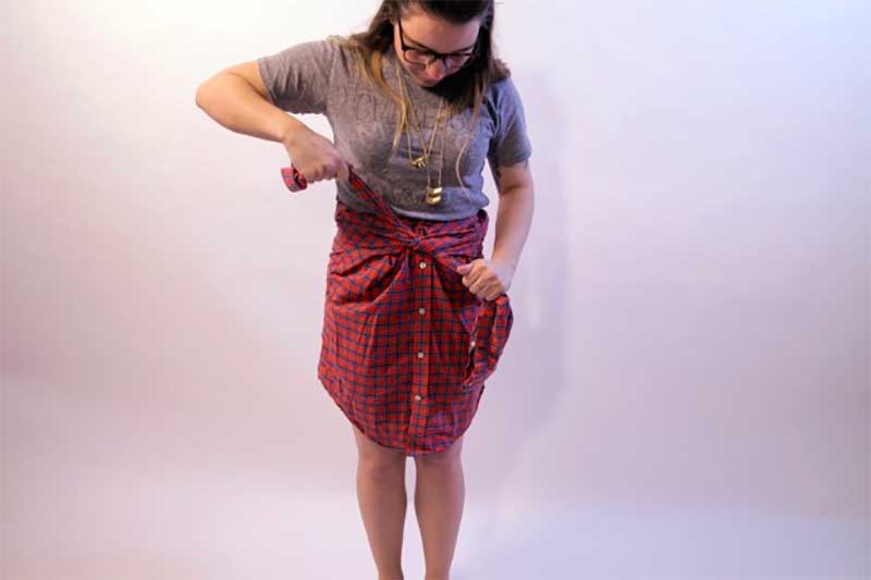 shirt as skirt