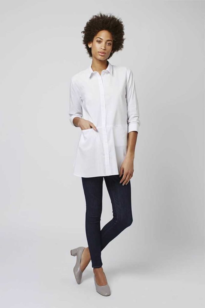 Long Sleeve Poplin Jet Shirt