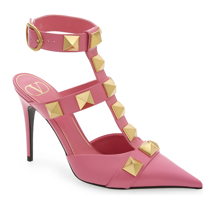 Valentino Garavani Roman Stud T-Strap Pump