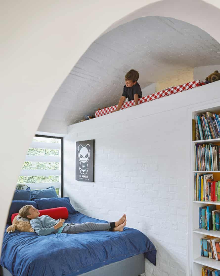 Sweet dreams: a bedroom with a mezzanine
