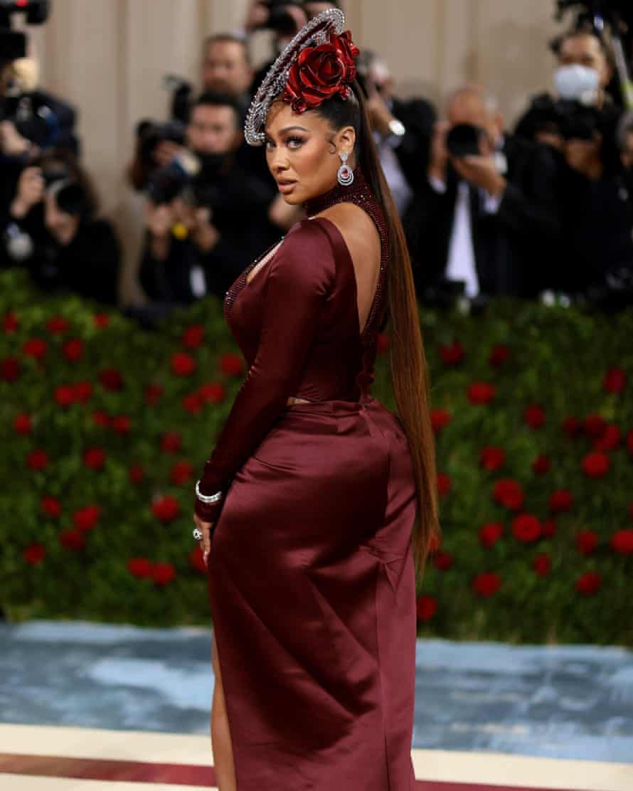 La La Anthony attends the 2022 Met Gala