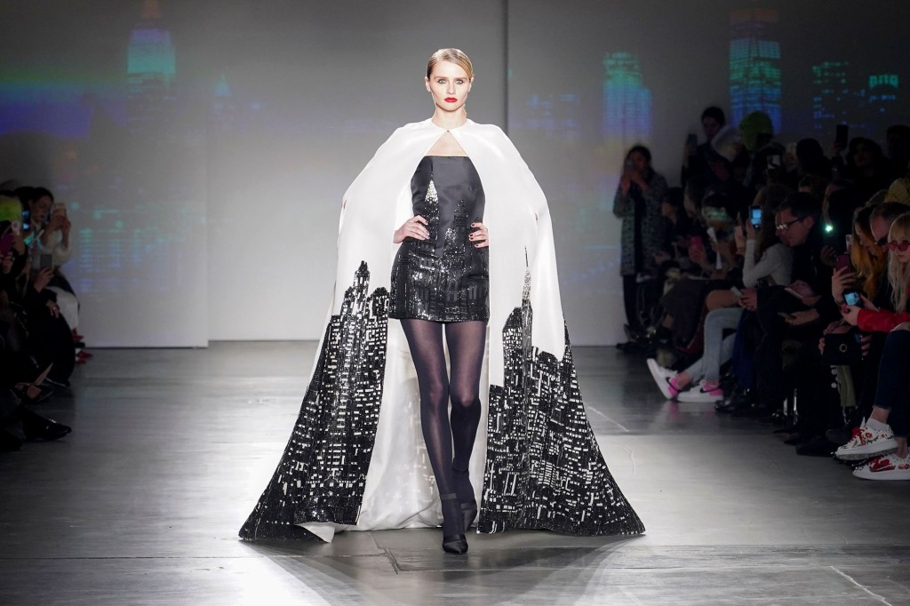Zang Toi featured a design two years before the Met Gala, in 2020 during New York Fashion Week.