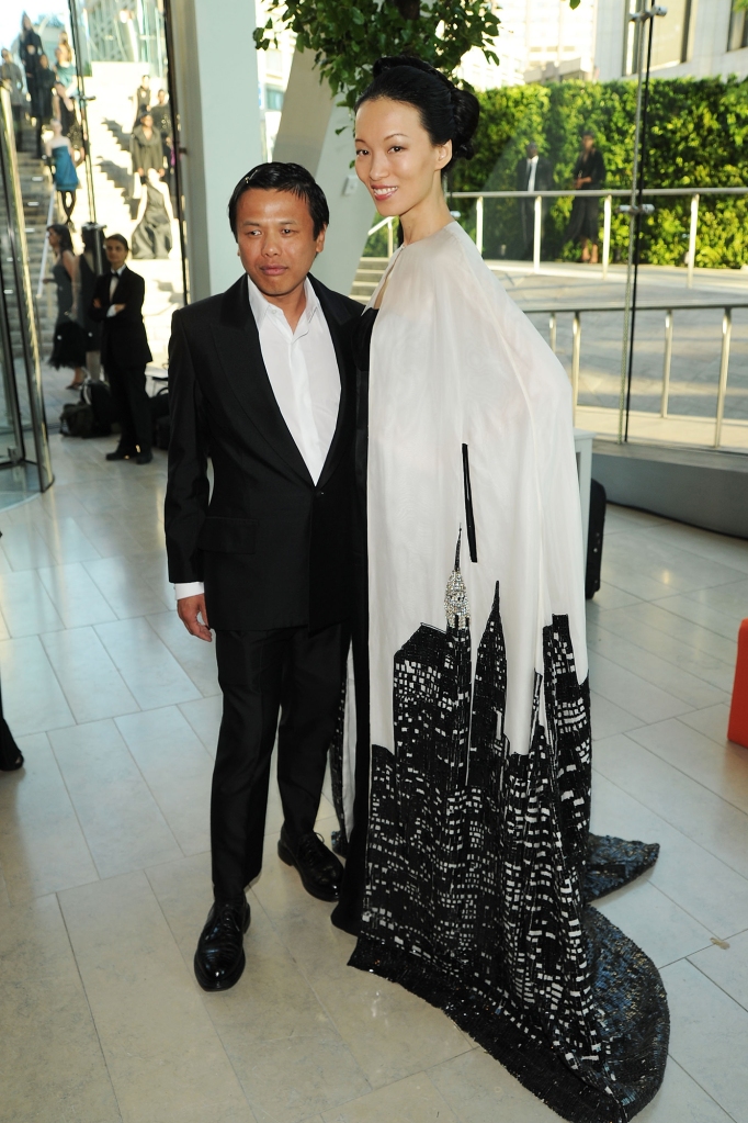 Zang Toi with Ling Tan at the 2010 CFDA Fashion Awards at Alice Tully Hall, Lincoln Center on June 7, 2010 in New York City.